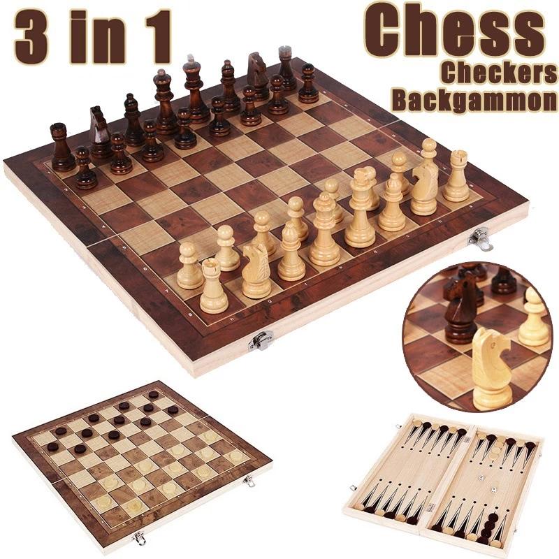 لوحة شطرنج 3 في 1، لوحة ألعاب  - مراجعة Magnetic Travel Chess وسعره
