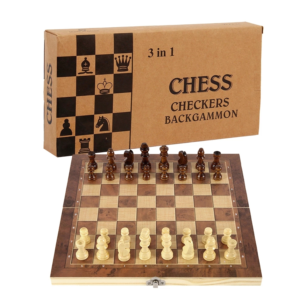 لوحة شطرنج 3 في 1، لوحة ألعاب  - مراجعة Magnetic Travel Chess وسعره