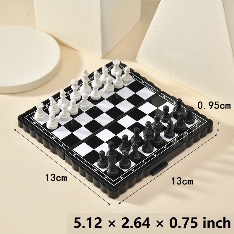مجموعة شطرنج مغناطيسية صغيرة م - مراجعة Magnetic Travel Chess وسعره