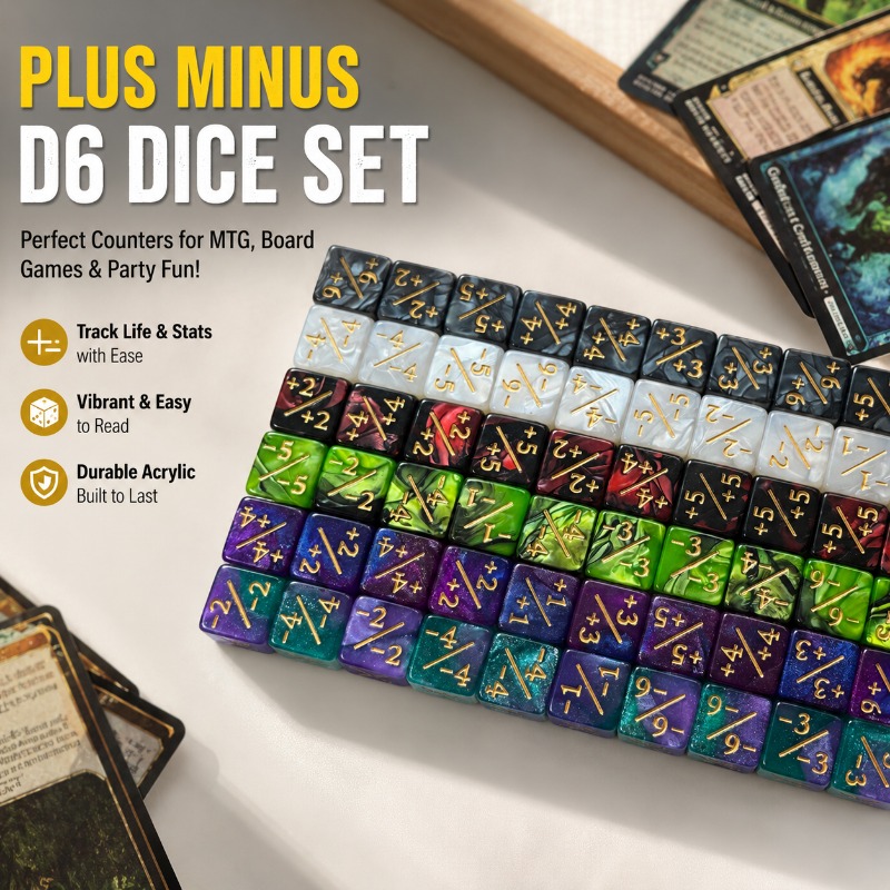 قطع عد ألعاب MTG دائرية بحجم 1 - مراجعة Game Token Counter وسعره