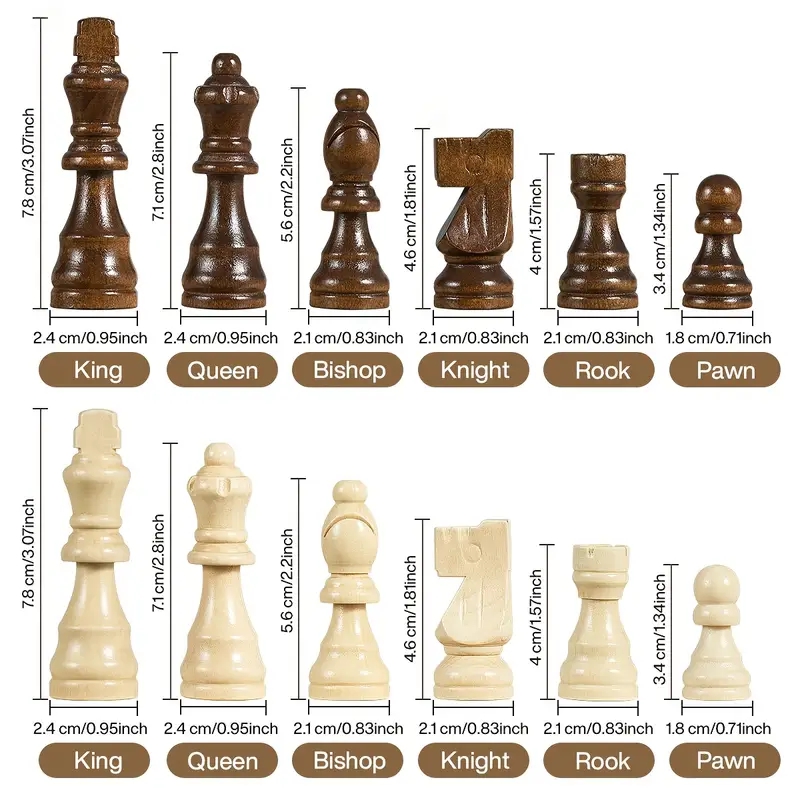 طقم شطرنج خشبي مغناطيسي 39.3 س - مراجعة Magnetic Travel Chess وسعره