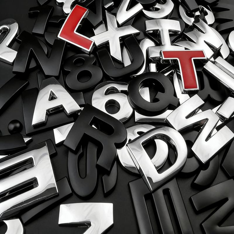 26 حرفًا و10 أرقامًا معدنية مق - مراجعة Board Game Logo وسعره