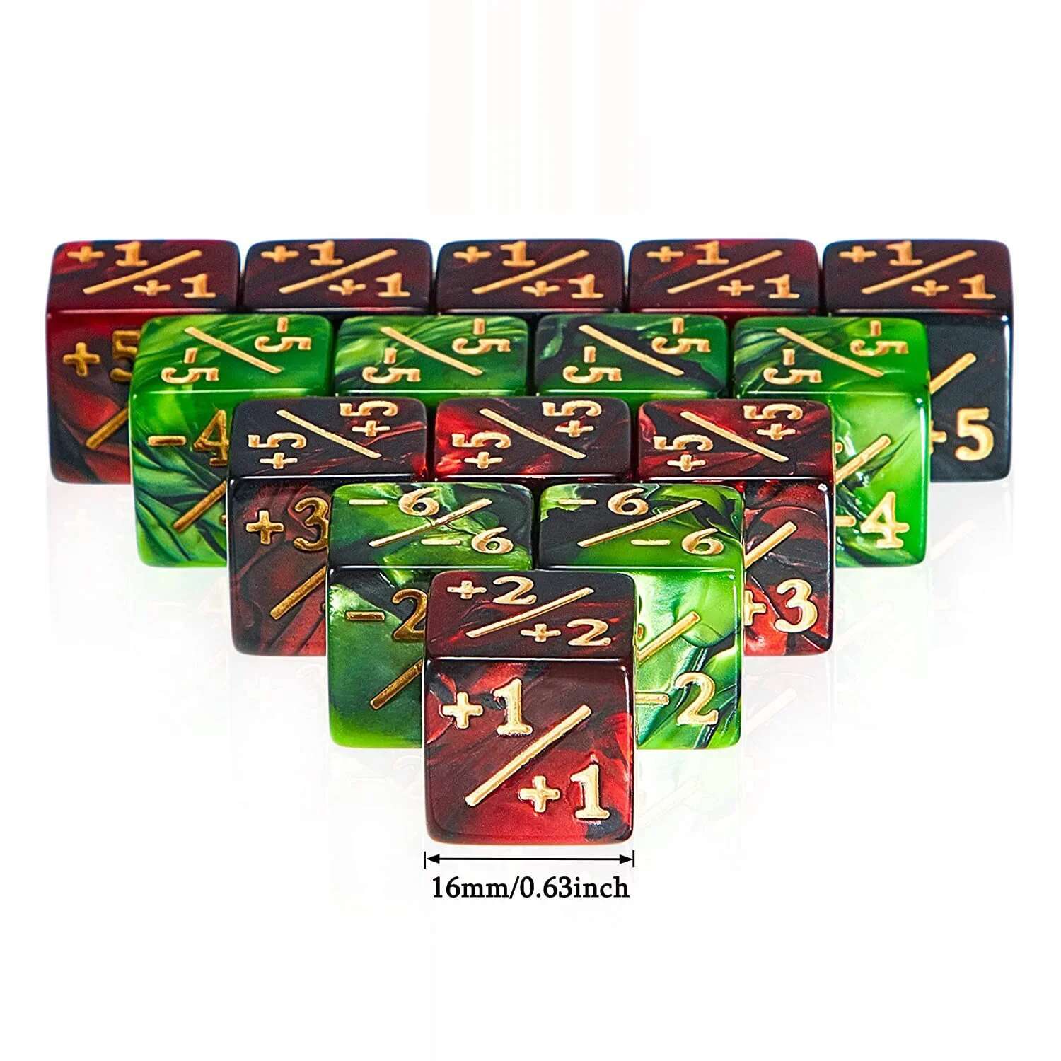 جديد: 10 قطع من نرد العد سداسي - مراجعة Game Token Counter وسعره