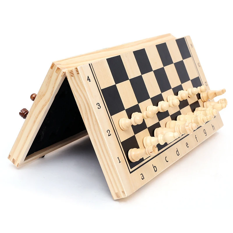 مجموعة شطرنج خشبية مغناطيسية،  - مراجعة Magnetic Travel Chess وسعره