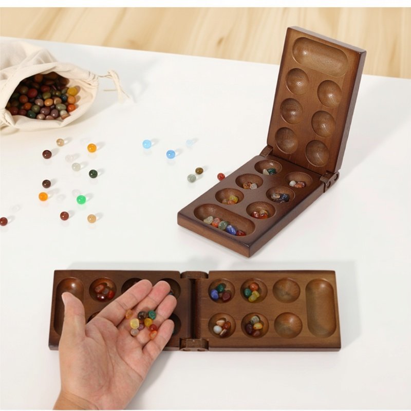 مجموعة شطرنج أفريقي من Mancala - مراجعة Board Game Fun وسعره