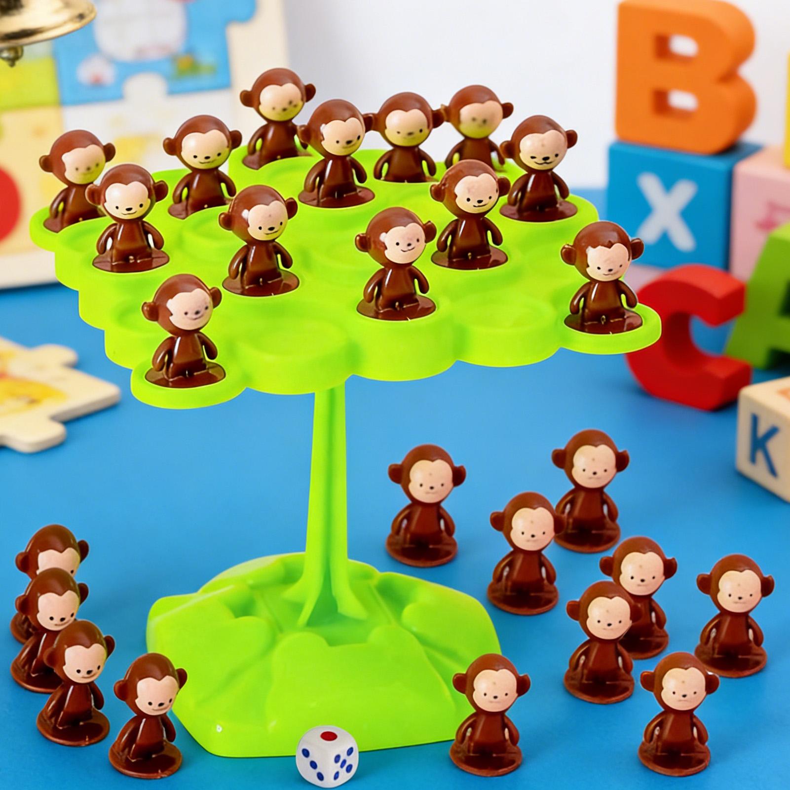 لعبة توازن القرد على الشجرة لت - مراجعة Board Game For 6 Years Old وسعره