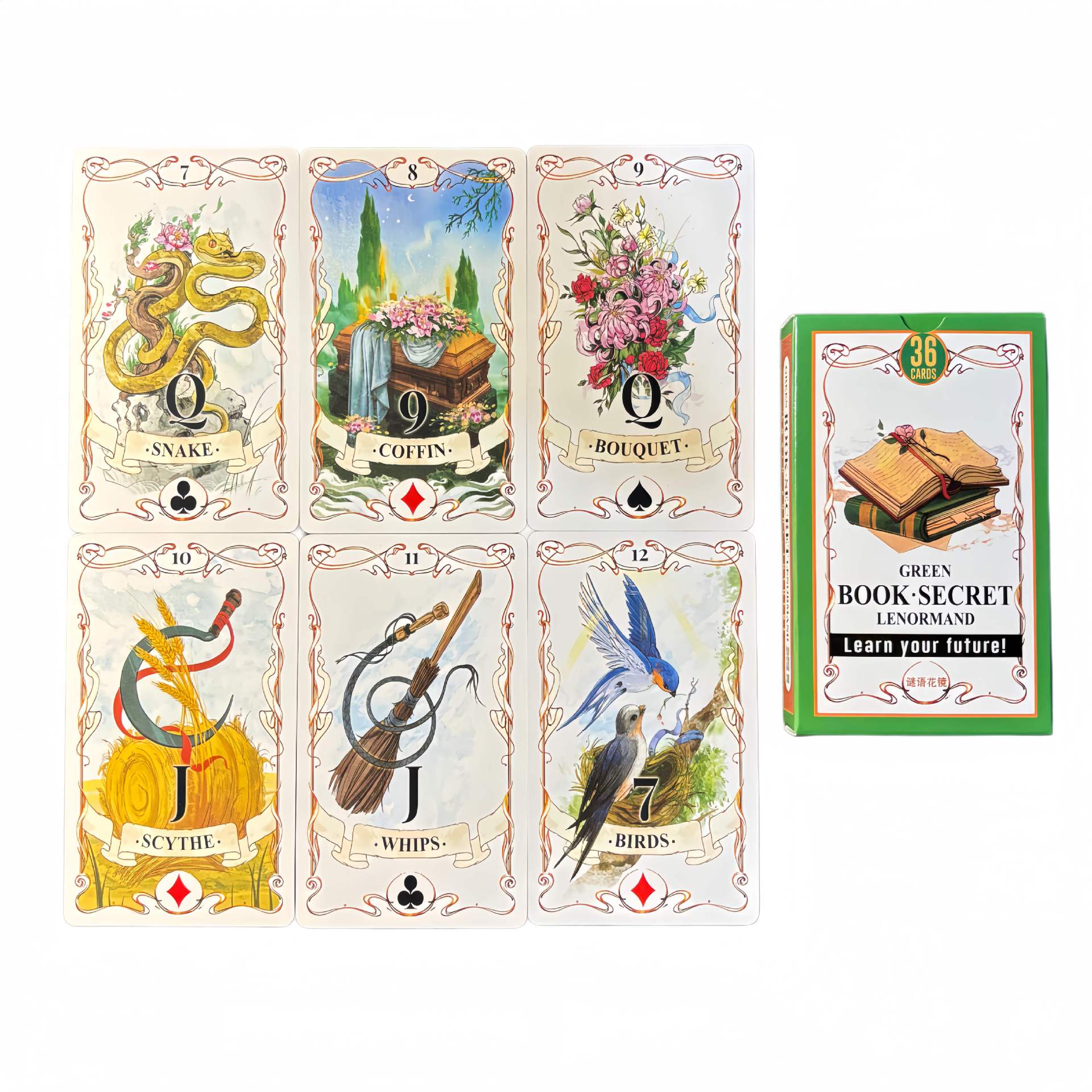 بطاقات لينورماند السحرية الخضر - مراجعة Board Game Of Life وسعره