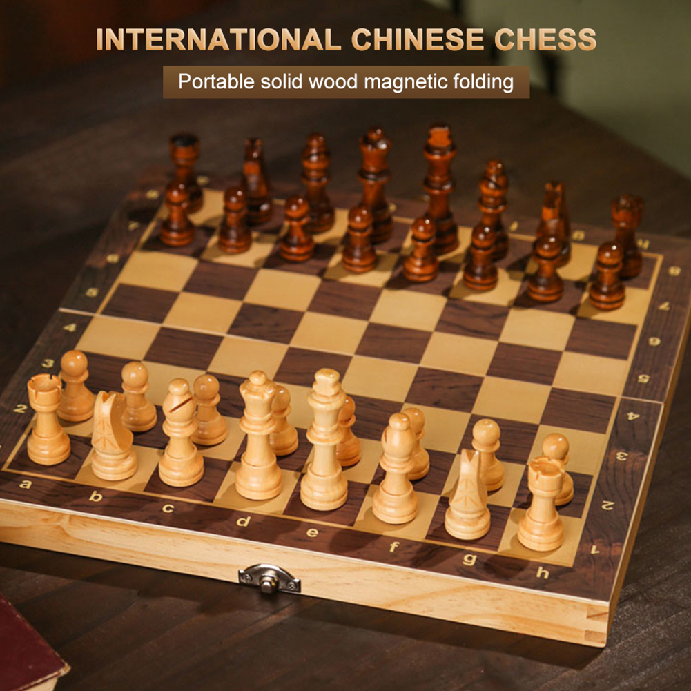 لوحة شطرنج كبيرة 29×29 سم لتنم - مراجعة Magnetic Travel Chess وسعره