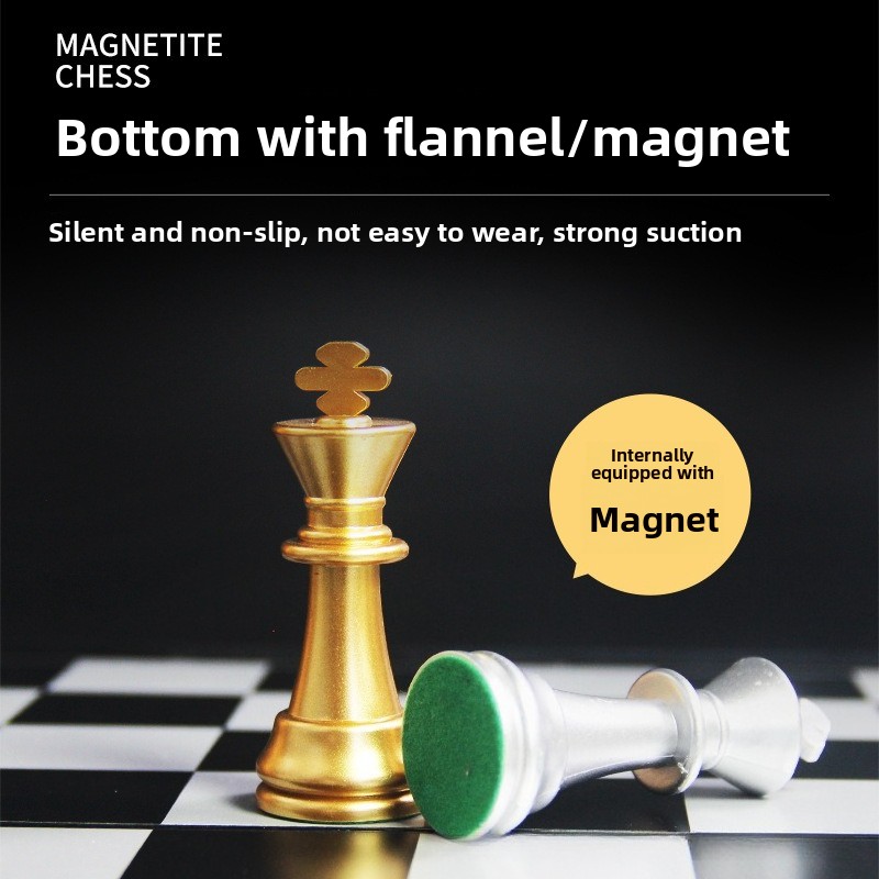 مجموعة شطرنج مغناطيسية ذهبية و - مراجعة Magnetic Travel Chess وسعره