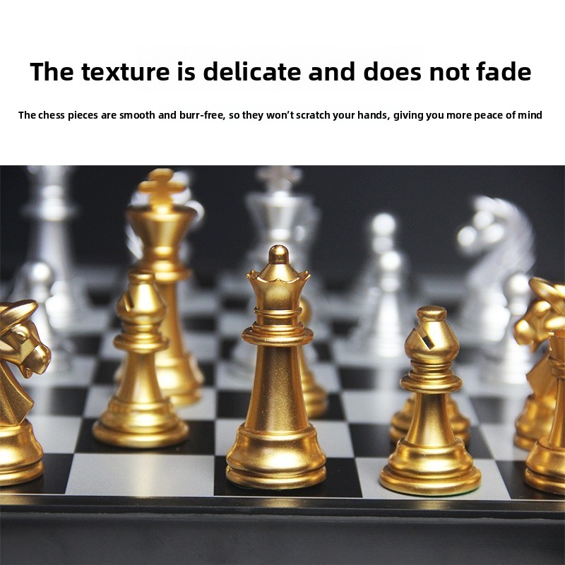 مجموعة شطرنج مغناطيسية ذهبية و - مراجعة Magnetic Travel Chess وسعره