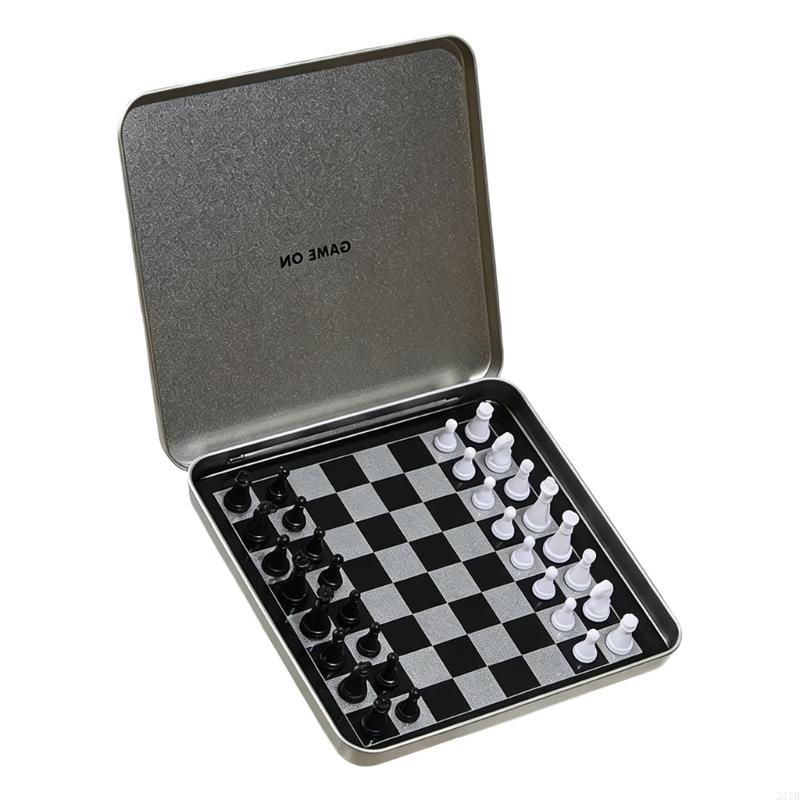 لعبة الشطرنج المعدنية المحمولة - مراجعة Magnetic Travel Chess وسعره