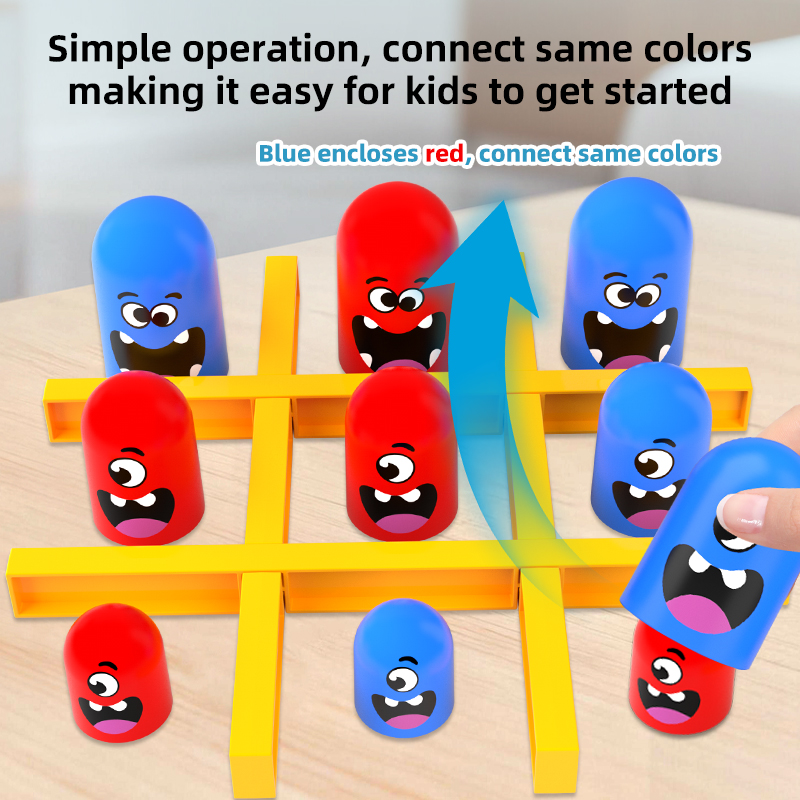 لعبة تيك تاك تو مع أكواب قابلة - مراجعة Board Game For 6 Years Old وسعره