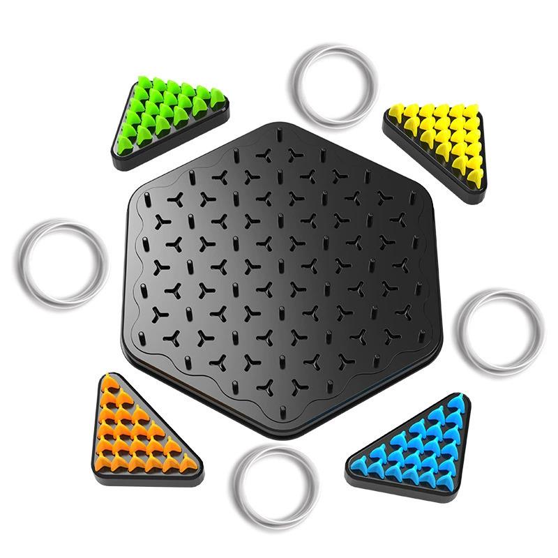 لعبة شطرنج مثلثية الشكل بسلاسل - مراجعة Board Game Sequence وسعره